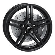 Alumiinivanne CSP 10 Matt Black | 5x19 | 5x112 | ET43 | KR66
