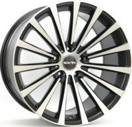 Alumiinivanne Diversen 101 Dull Black / Polish | 9
