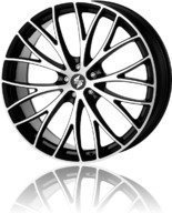 Alumiinivanne EtaBeta Piuma Black Matt Full Polish | 10