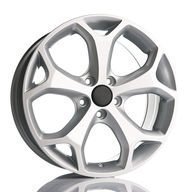 Alumiinivanne Fit for Volvo Kinect Silver | 7.5x17 | 5x108 | ET50 | KR63
