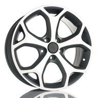 Alumiinivanne Fit for Volvo Kinect TitaniumPolish | 7.5x17 | 5x108 | ET45 | KR65