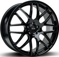 Alumiinivanne Fox Riva Dtm Gloss Black | 10x20 | 5x120 | ET30 | KR72
