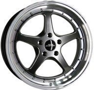 Alumiinivanne Inter Action Cup Gunmetal / Polish | 8