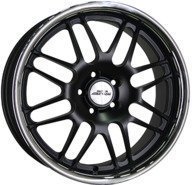 Alumiinivanne Inter Action Gt3 Dull Black Stainless Steel | 8