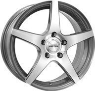 Alumiinivanne Inter Action Snow Gunmetal / Polish | 6