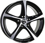 Alumiinivanne Inter Action Tornado Black / Polished | 5