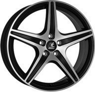 Alumiinivanne IT Wheels Gabriella Dull Black / Polish | 7