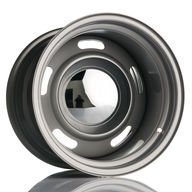 Alumiinivanne Jack Wheeler American Classic Rally Silver | 10x15 | 5x120.65 | ET-32 | KR71