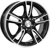 Alumiinivanne League Lg279 Black / Polished | 6