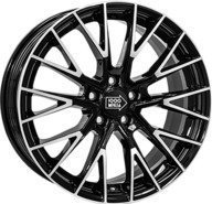 Alumiinivanne Mille Miglia 1009 Black / Polished | 8x17 | 5x108 | ET40 | KR72