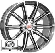 Alumiinivanne Mille Miglia M1007 Anthracite Dark / Polished | 7