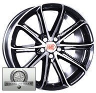Alumiinivanne Mille Miglia M1007 Anthracite Dark / Polished | 10x22 | 5x120 | ET50 | KR72