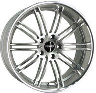 Alumiinivanne Monaco Chicane Hyper Silver / Polished | 8
