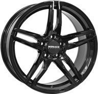 Alumiinivanne Monaco Gp1 Gloss Black | 7