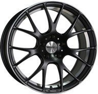 Alumiinivanne Monaco Mirabeau Black | 8x18 | 5x120 | ET20 | KR74