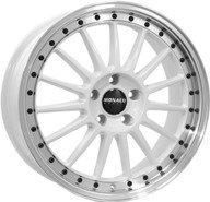 Alumiinivanne Monaco Paddock White / Polished | 8x18 | 5x108 | ET45 | KR63