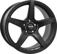 Alumiinivanne Monaco Pit Lane Dull Black | 8