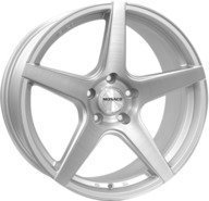 Alumiinivanne Monaco Pit Lane Silver / Brushed polished | 8