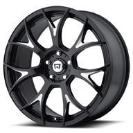 Alumiinivanne Motegi MR126 Gloss Black | 10x20 | 5x112 | ET38 | KR66