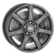 Alumiinivanne MSW 77 Matt Grey | 5x14 | 4x100 | ET35 | KR63