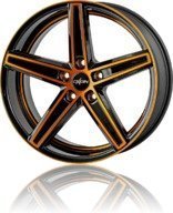 Alumiinivanne Oxigin Concave 18 Orange Full Polish | 10