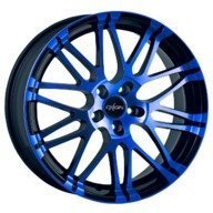 Alumiinivanne Oxigin Oxrock Blue Polish | 10x22 | 5x108 | ET45 | KR72