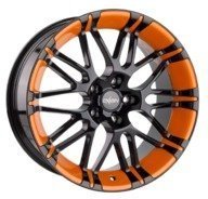 Alumiinivanne Oxigin Oxrock Orange Full Polish | 10x22 | 5x108 | ET45 | KR72