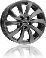 Alumiinivanne Rial Lugano Titanium | 8