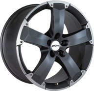 Alumiinivanne Ronal R47 Anthracite / Polish | 8x18 | 5x114 | ET35 | KR82