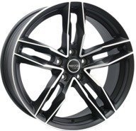 Alumiinivanne Rosso Rr8 Dull Black / Polish | 7