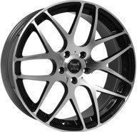 Alumiinivanne Soleil Lxm1 Black Metallic / Polished | 10x20 | 5x112 | ET32 | KR73