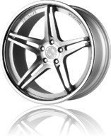 Alumiinivanne Vertini Monaco Silver Machining Face | 8