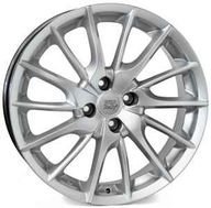Alumiinivanne WSP Italy Fire Mito W254 Hyper Silver | 7x17 | 4x100 | ET37 | KR56