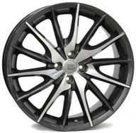 Alumiinivanne WSP Italy Fire Mito W254 Anthracite Polished | 7x17 | 4x100 | ET37 | KR56