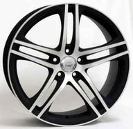 Alumiinivanne WSP Italy Paul W556 Dull Black F Polished | 8