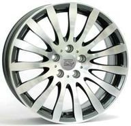 Alumiinivanne WSP Italy Glazgo W663 Anthracite Polished | 8x17 | 5x120 | ET15 | KR72