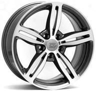 Alumiinivanne WSP Italy Agropoli W652 Anthracite Polished | 8x18 | 5x120 | ET15 | KR74