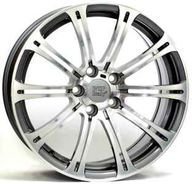 Alumiinivanne WSP Italy M3 Luxor W670 Anthracite Polished | 8