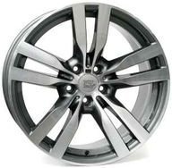 Alumiinivanne WSP Italy Pandora X6 W672 Anthracite Polished | 11x20 | 5x120 | ET37 | KR74