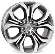 Alumiinivanne WSP Italy Aura W674 Anthracite Polished | 11x20 | 5x120 | ET37 | KR74