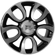 Alumiinivanne WSP Italy Ercolano W167 Glossy Black Polished | 7x17 | 5x98 | ET41 | KR58