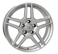 Alumiinivanne WSP Italy Amg Vesuvio W759 Hyper Silver | 8x18 | 5x112 | ET30 | KR66