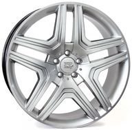 Alumiinivanne WSP Italy Amg Nero W766 Hyper Silver | 10x21 | 5x112 | ET56 | KR66