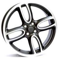 Alumiinivanne WSP Italy Lim. Edition W1651 Black Polished | 7x18 | 4x100 | ET52 | KR56