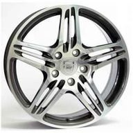 Alumiinivanne WSP Italy Philadelphia W1050 Anthracite Polished | 11x19 | 5x130 | ET50 | KR71