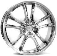 Alumiinivanne WSP Italy Tornado Fl.Form W1051 Chrome | 10x21 | 5x130 | ET50 | KR71
