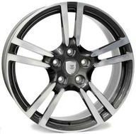 Alumiinivanne WSP Italy Saturn W1054 Anthracite Polished | 10x21 | 5x130 | ET50 | KR71