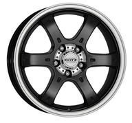 Alumiinivanne DOTZ 4X4 Crunch Black/polished | 8.0x16 | 5x114