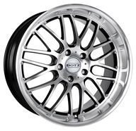 Alumiinivanne DOTZ Mugello Black/polished | 6.5x15 | 4x100 | ET35 | KR60