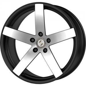 EtaBeta Uros S Matt Black Polished 8.5x18 5/112 ET42 B73.1